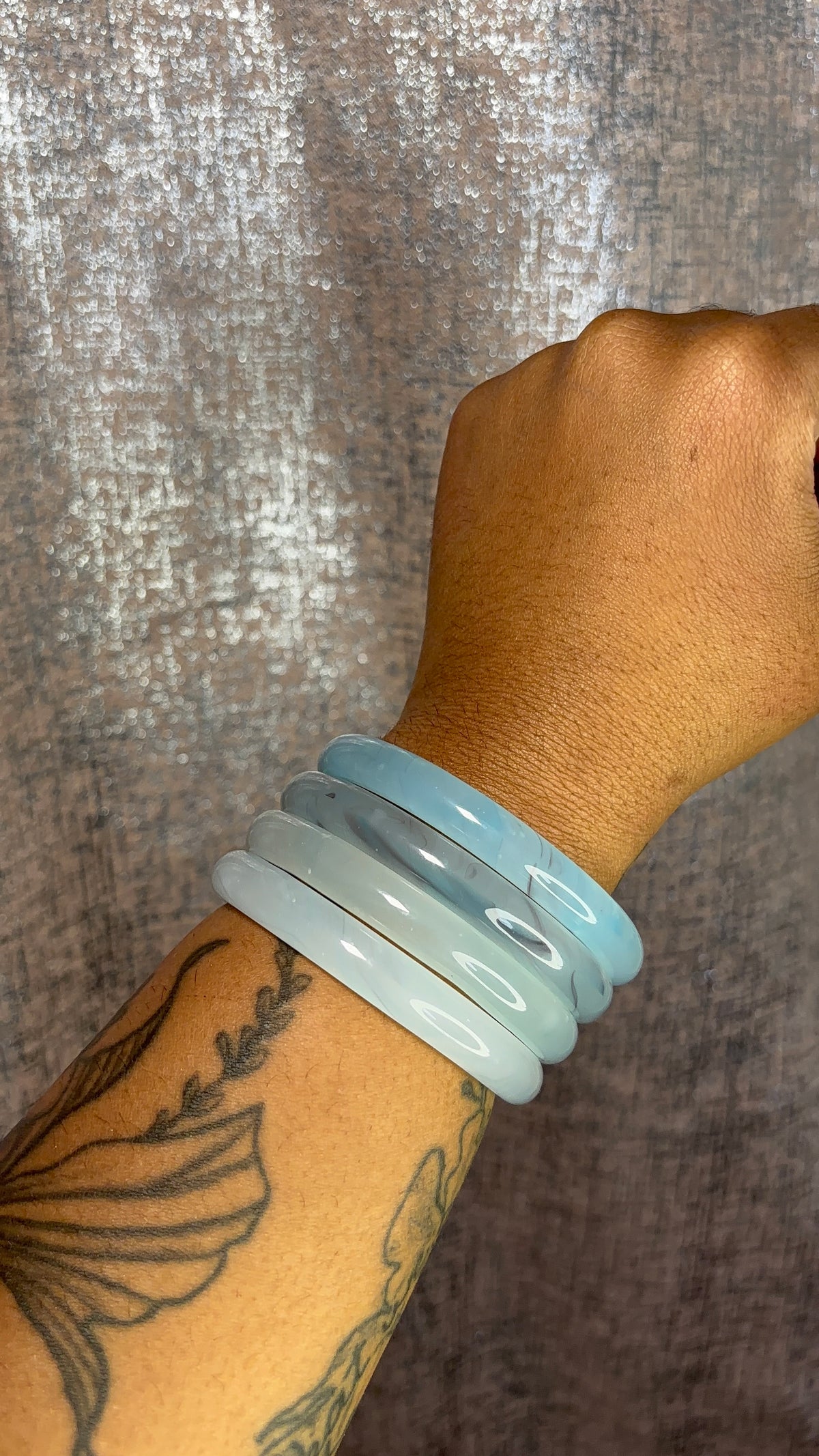 Glass Jade Bangles