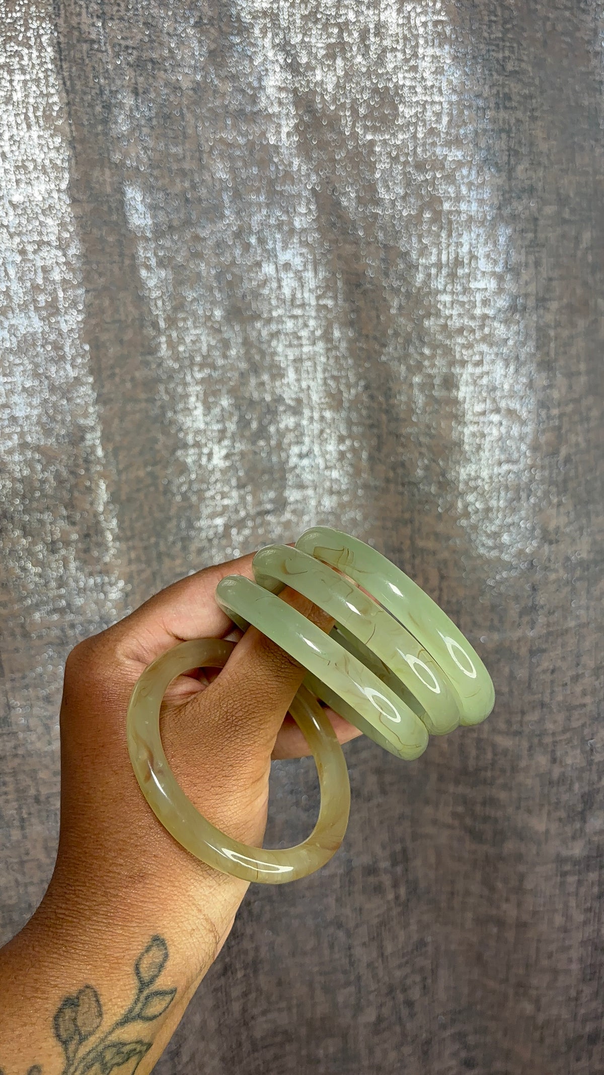 Glass Jade Bangles