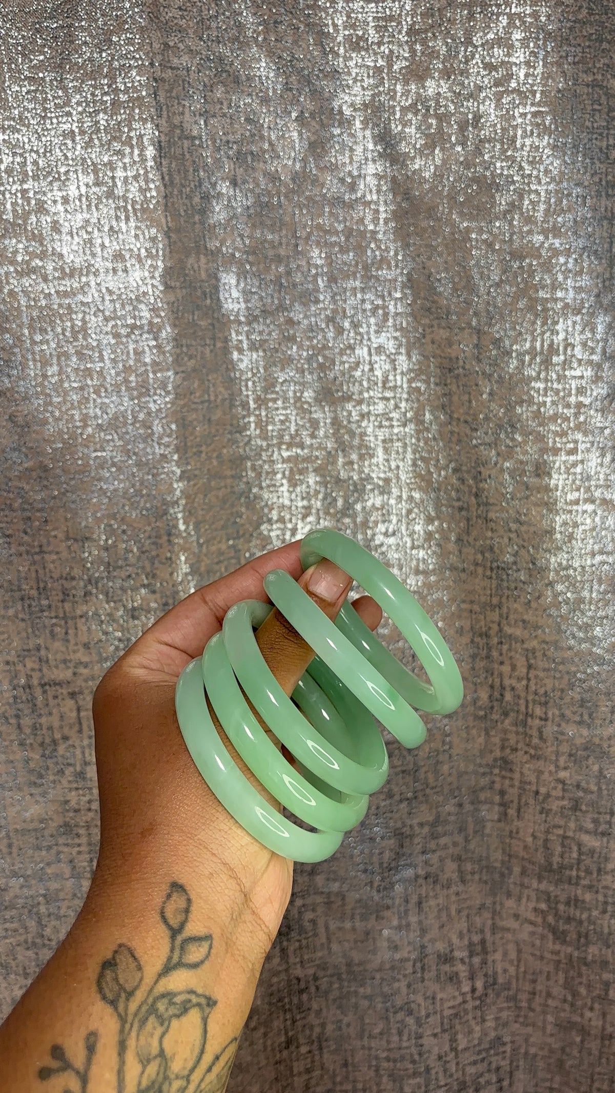 Glass Jade Bangles